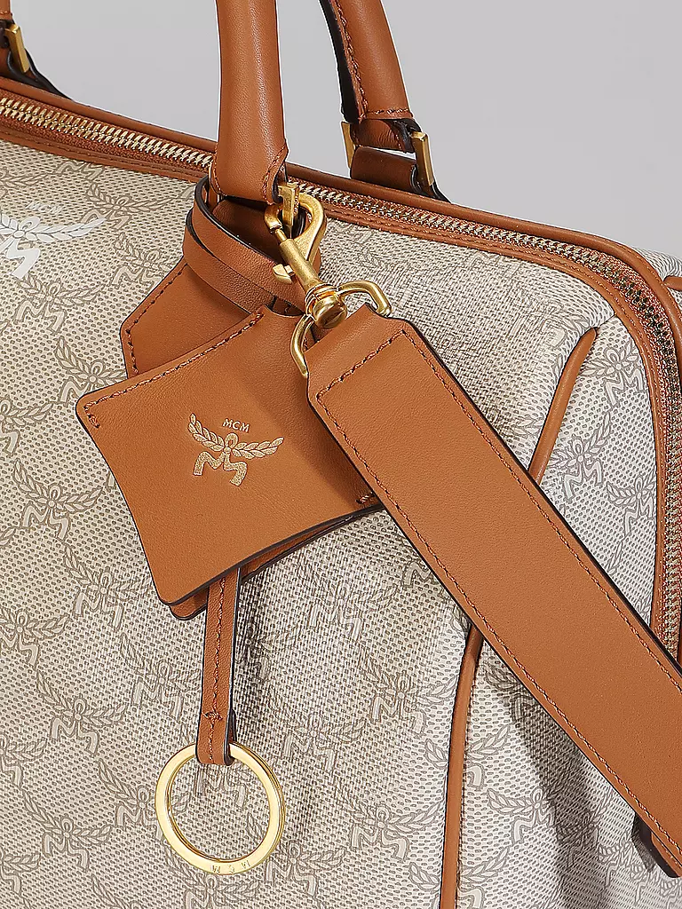 MCM Tasche - Henkeltasche ELLA Medium  beige