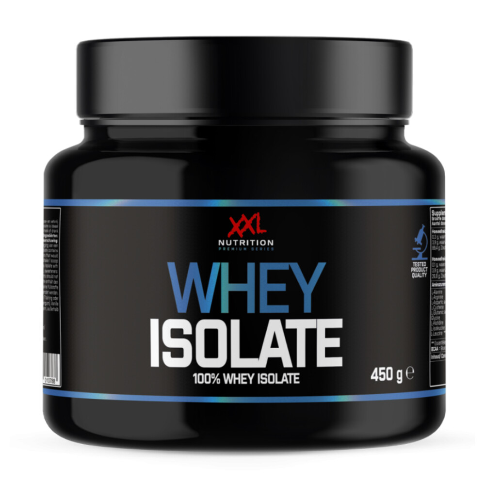 XXL Nutrition Whey Isolaat Vanille450 gr
