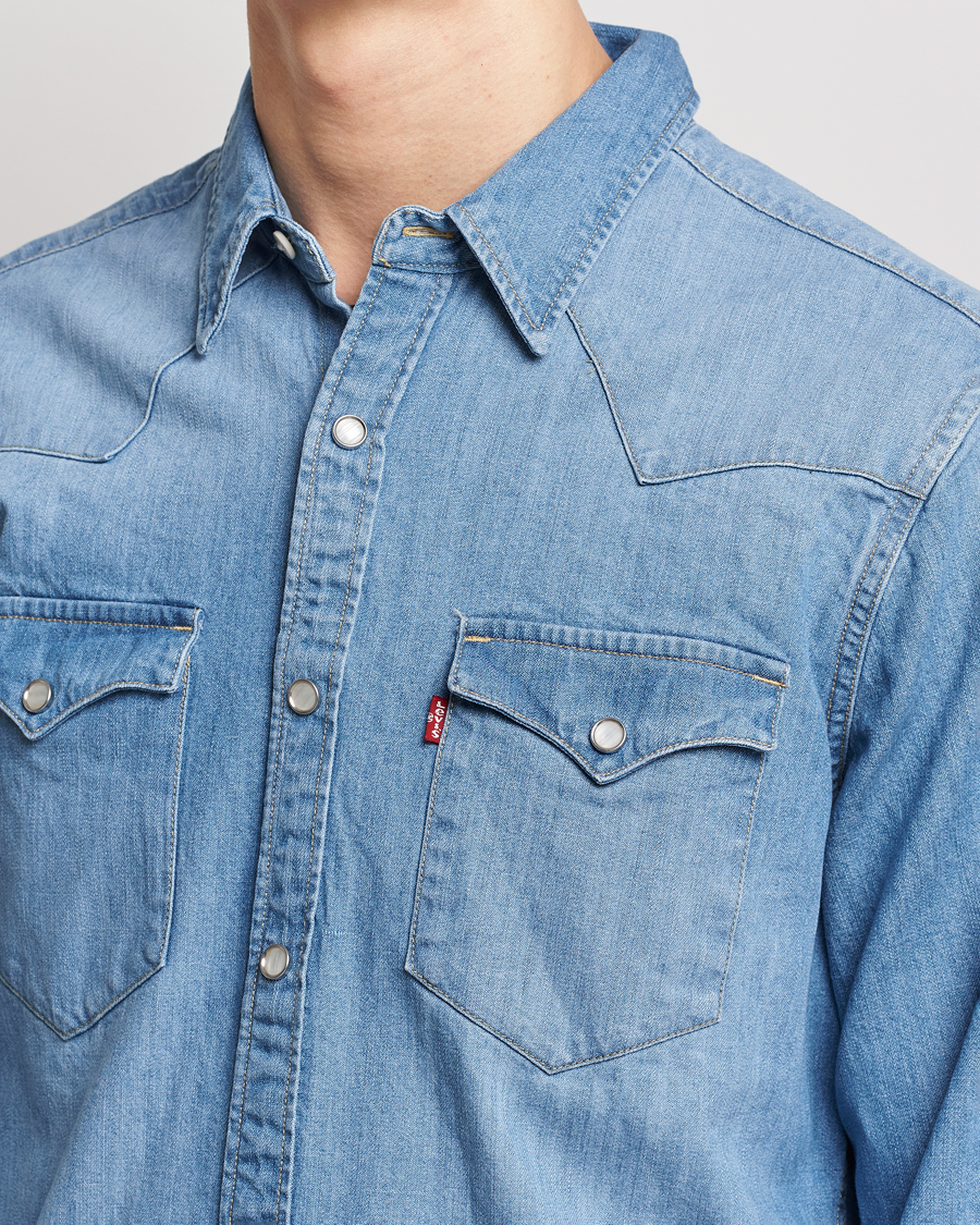 Levi's Barstow Western Standard Shirt Light Blue