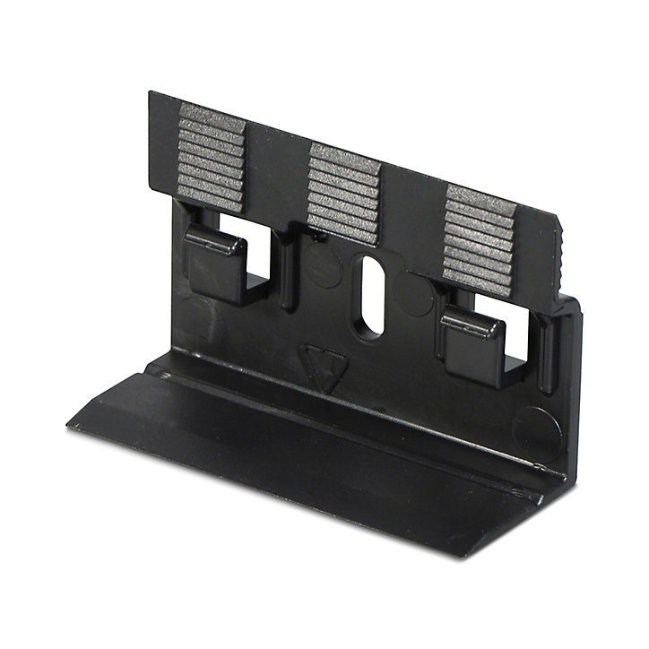 30 Clips de fixation PVC GoodHome pour plinthe MDF