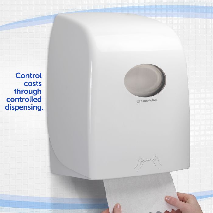Kimberly Clark 6959 Aquarius rolhanddoek Dispenser wit (6959)
