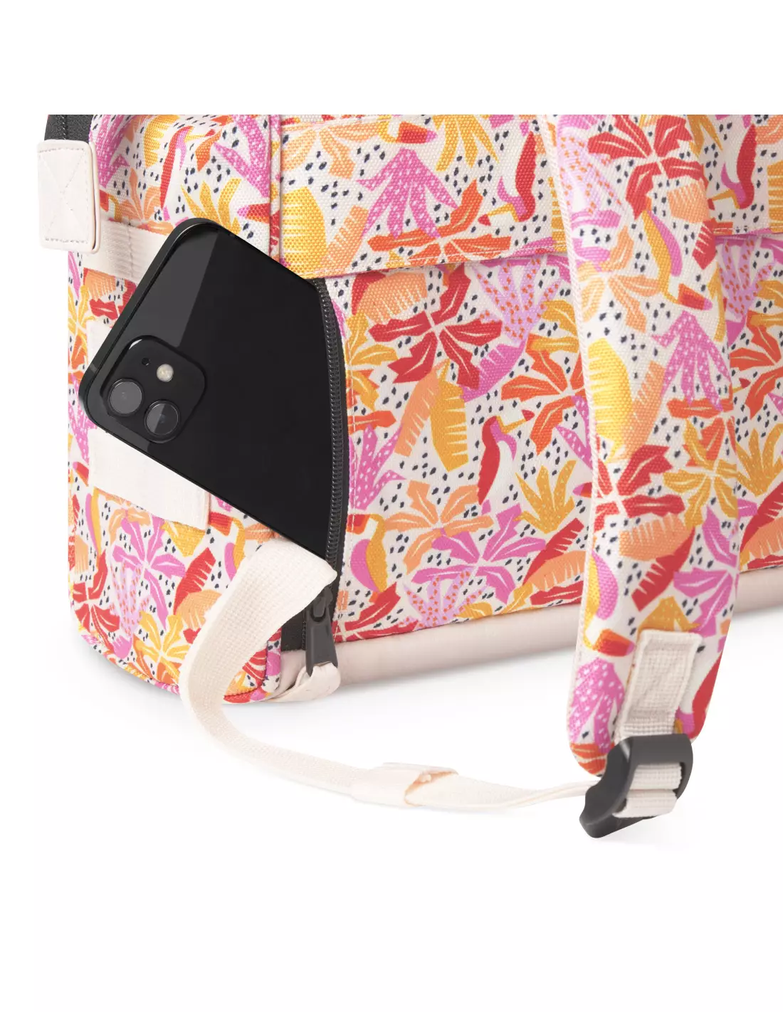 CABAIA ADVENTURER ALL OVER RECYCLED OXFORD PRINTED PIRAE SMALL - Sacs & maroquinerie PIRAE