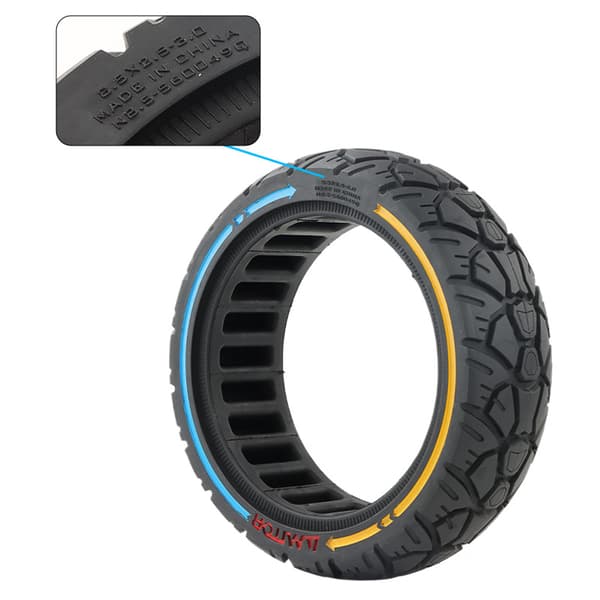 INF 8,5x2,5-3,0 solid offroad-dekk (56 spor)