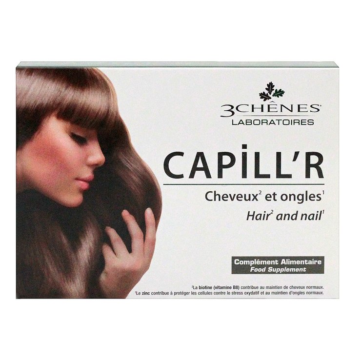 Capill'R cheveux & ongles 30 comprimés