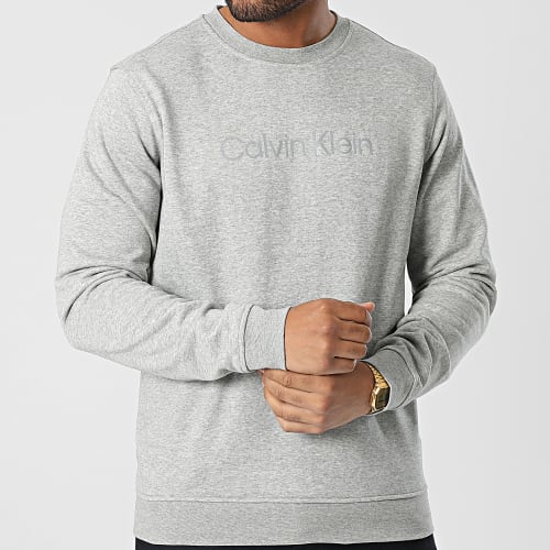 Sweat Crewneck Réfléchissant GMS2W305 Gris Chiné