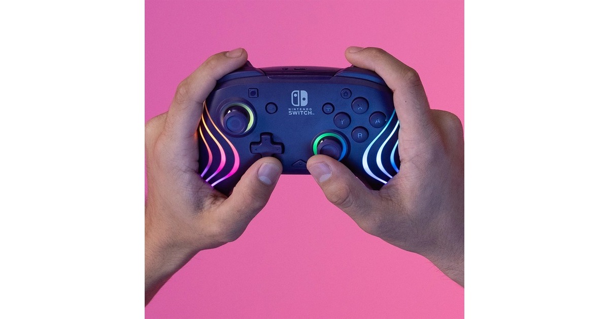 PDPWireless Controller - Afterglow Wave  (Lila, Nintendo Switch, Nintendo Switch - OLED)