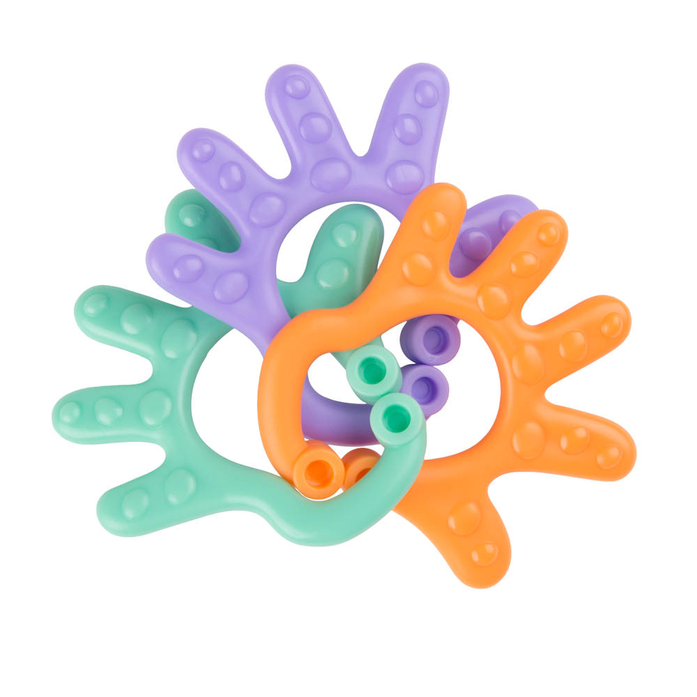 Playgro rammelaars cadeauset pols-voet jungle 7-delig