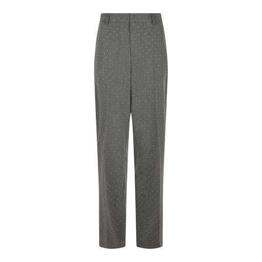 Neo Noir Alice Bedazzled Bukser, Grey, 42
