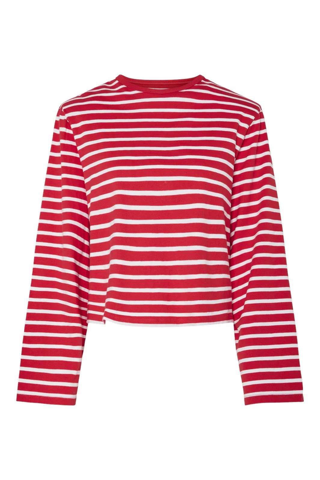 Pieces Pcfiona Ls Shoulderpad Top Fsy 4745863 high risk red bright white