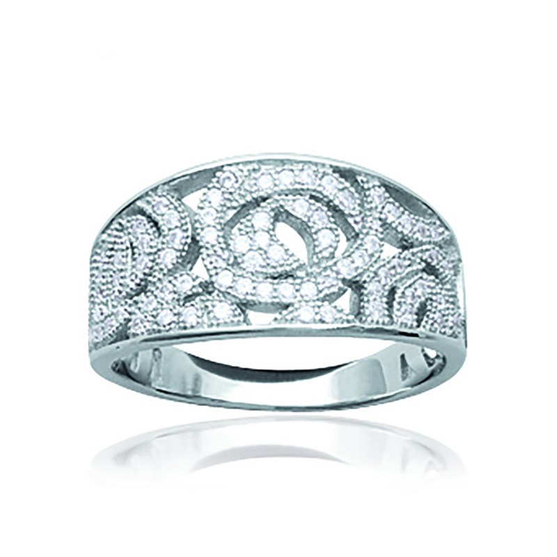 Bague Femme - Argent 925 - Oxyde de zirconium