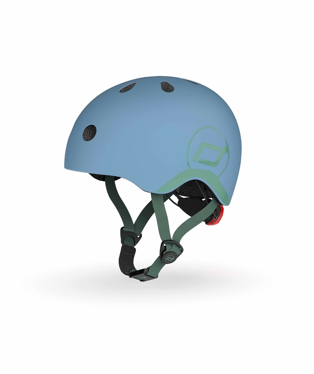 SCOOT AND RIDECASQUE XS BLEU ACIER