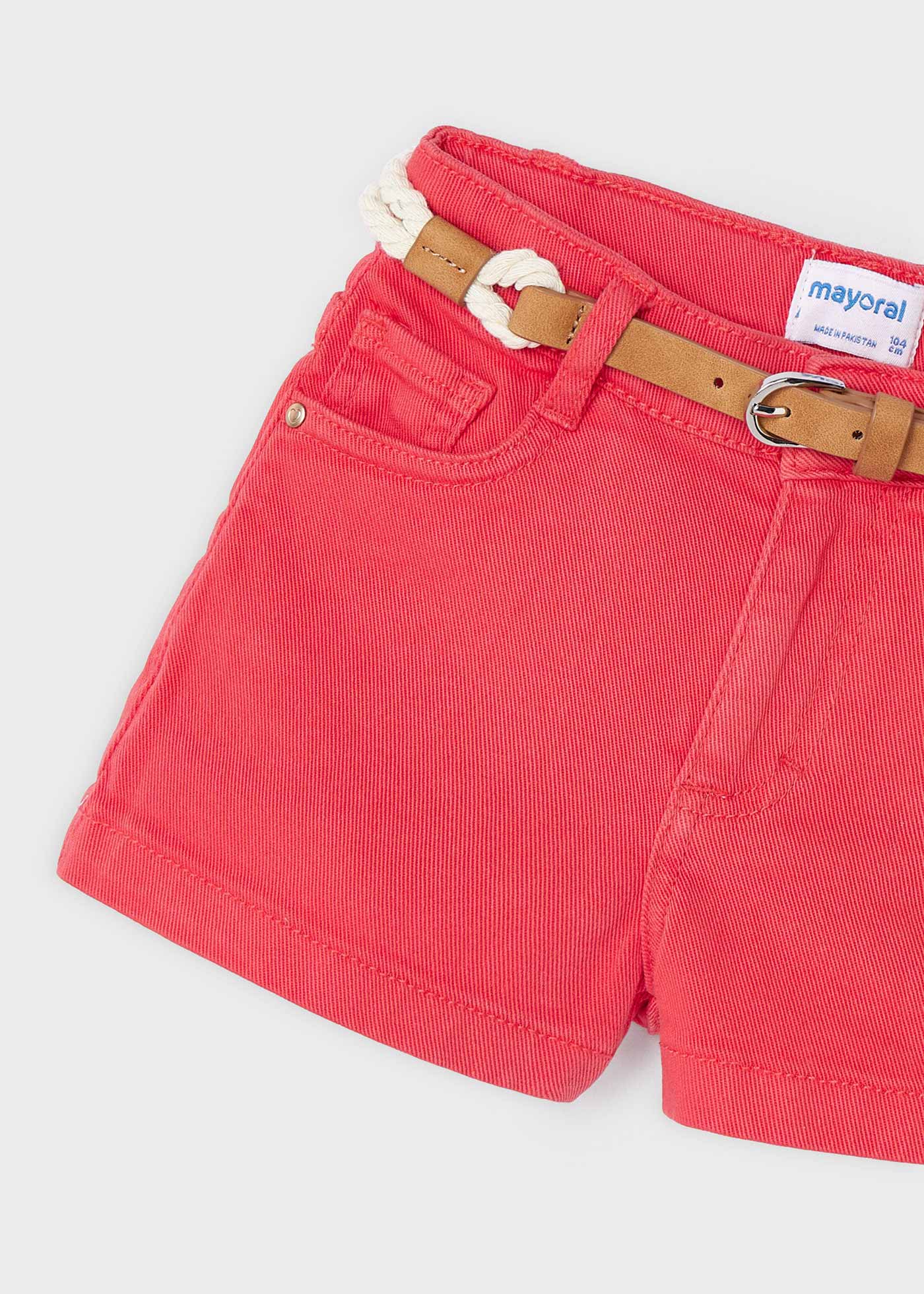 Calção infantil Better Cotton com cinto