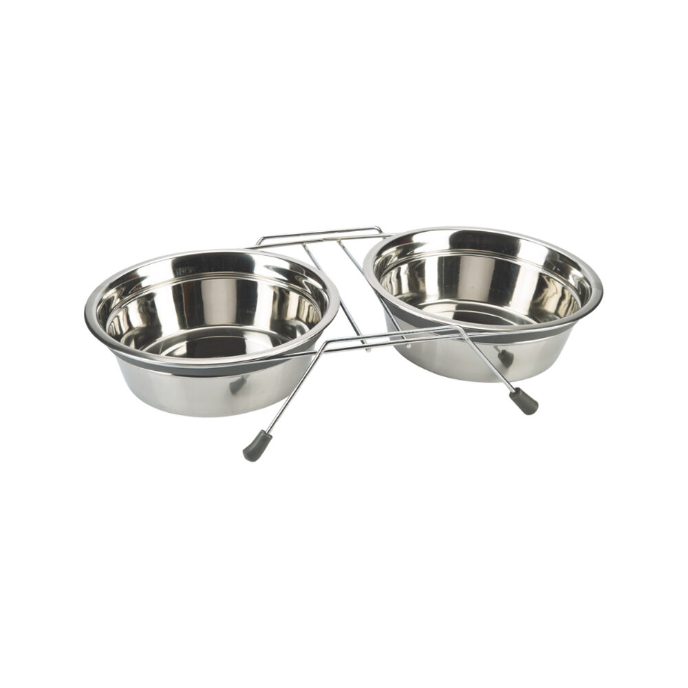 Beeztees Lumara RVS Deluxe Dinerset