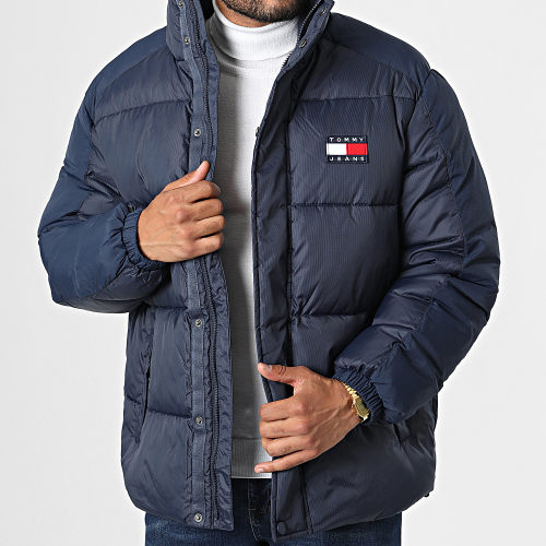 Doudoune Tonal Badge 5121 Bleu Marine