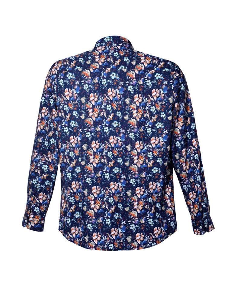 Chemise motif marine
