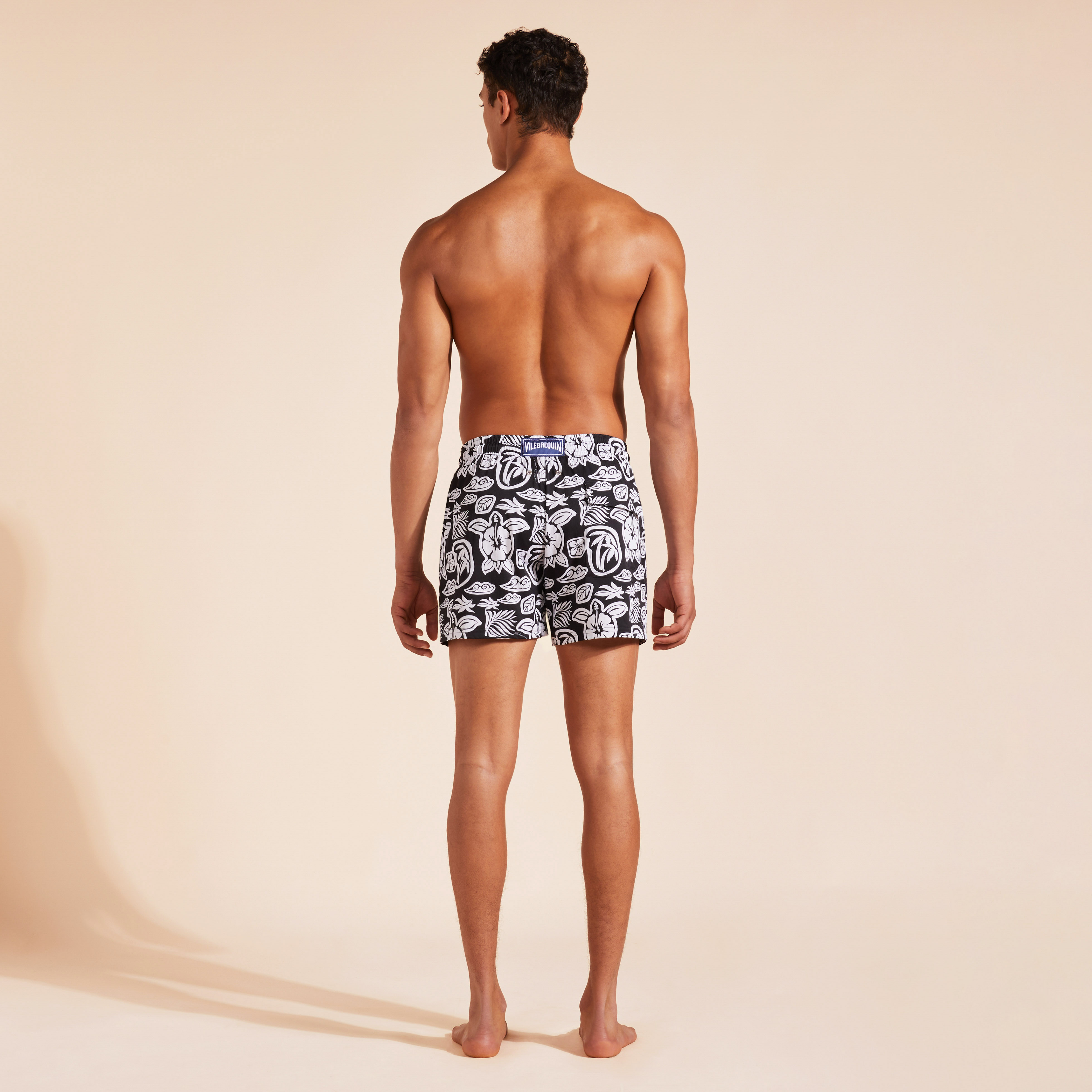 Maillot de Bain Court Stretch Homme Tahiti Turtles
