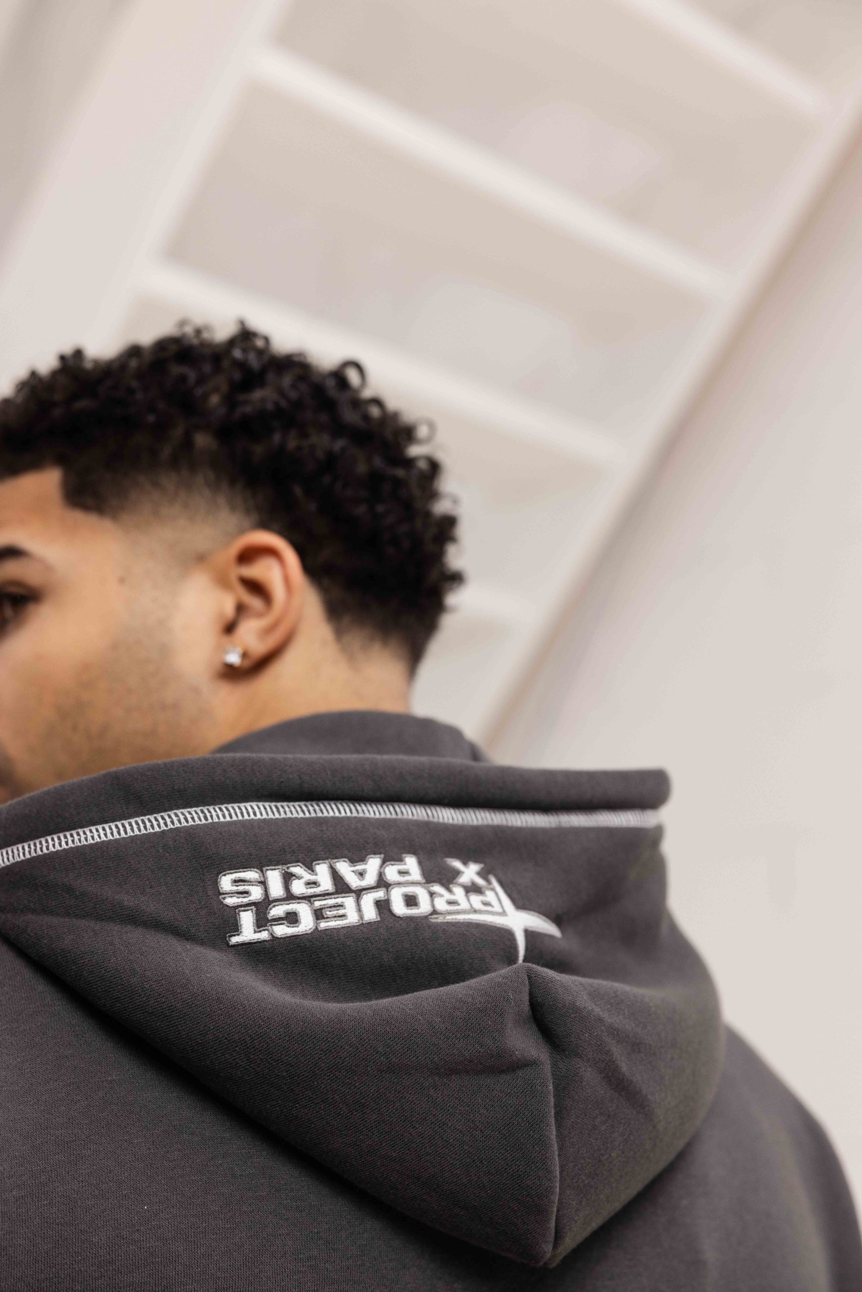 Project X Paris UK Drip Full Zip Hoodie Grijs