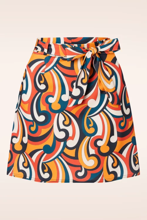 Vintage Chic for Topvintage Jessy a-lijn rok in multi