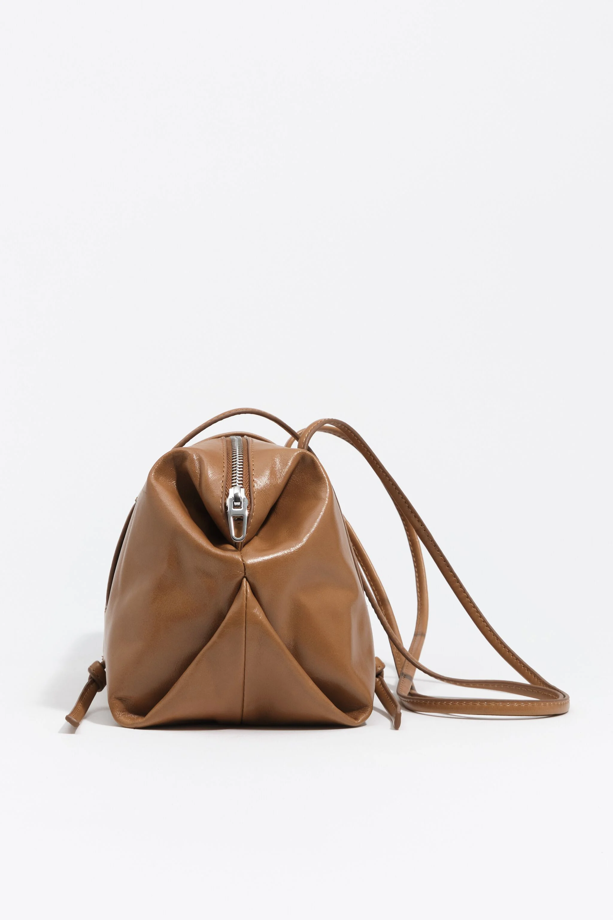 Bolsa Lolita de couro cor mel