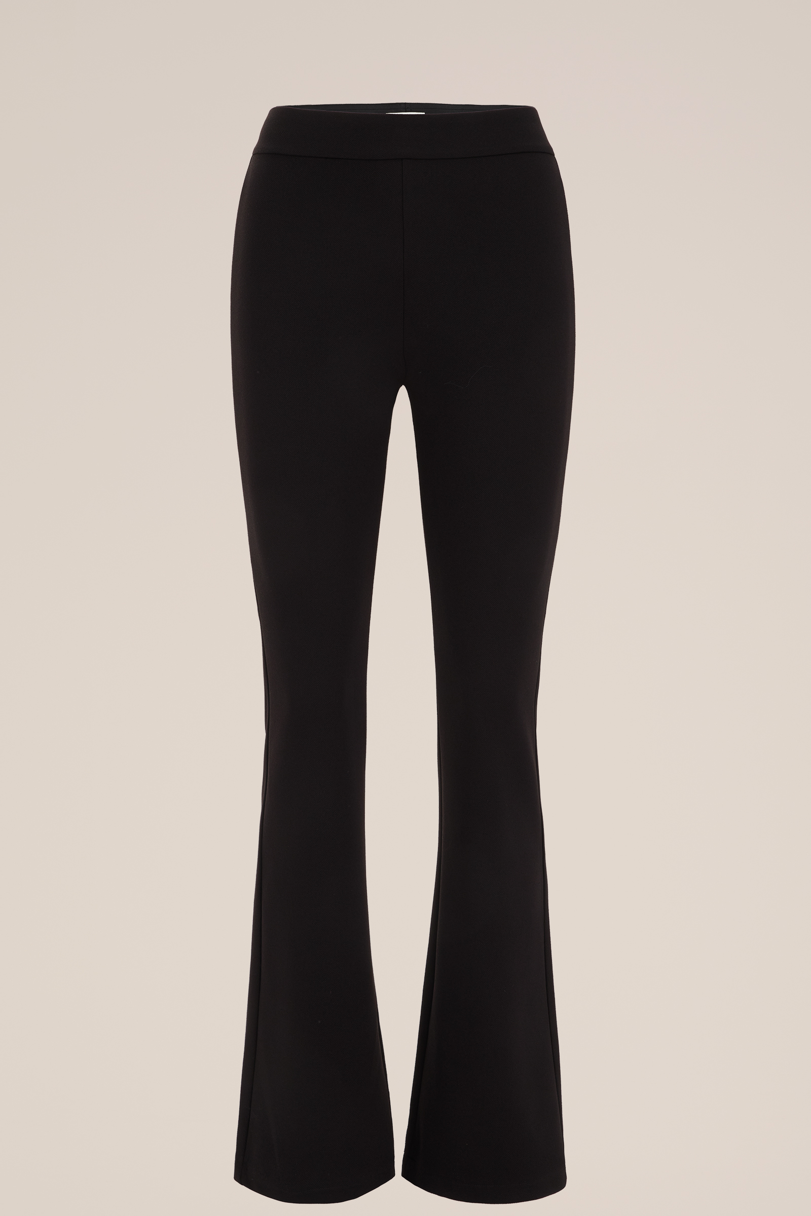 flared legging WE Fashion Zwart