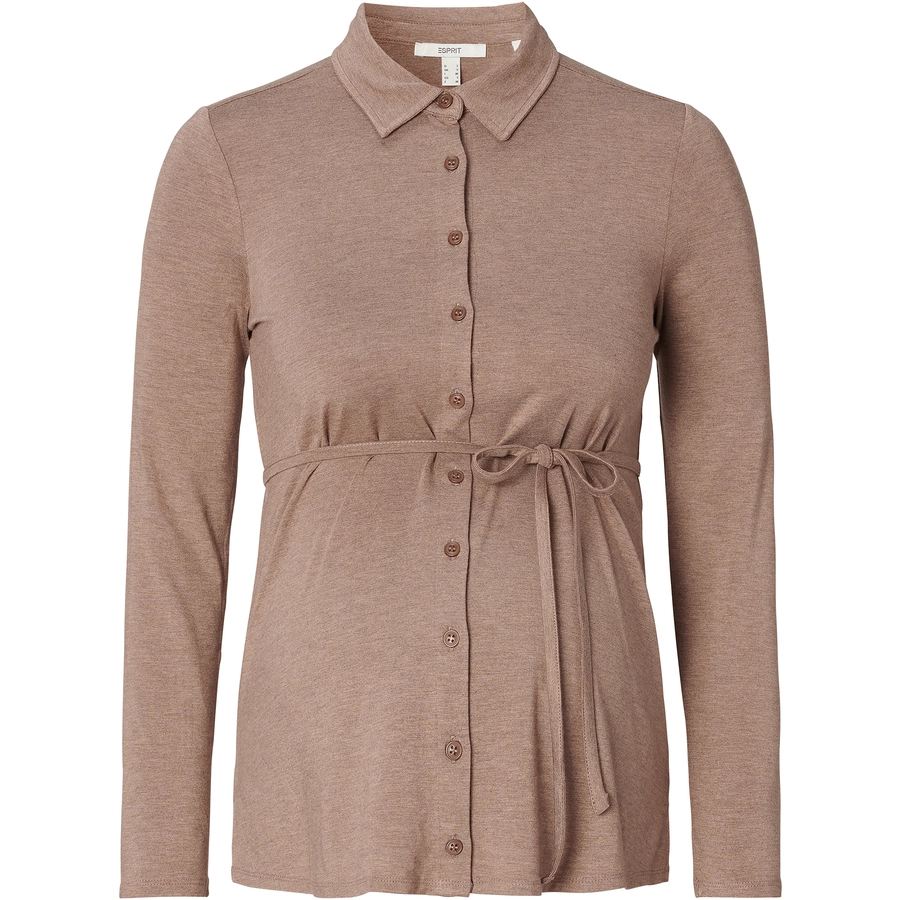 Esprit Still-Shirt Taupe Grey