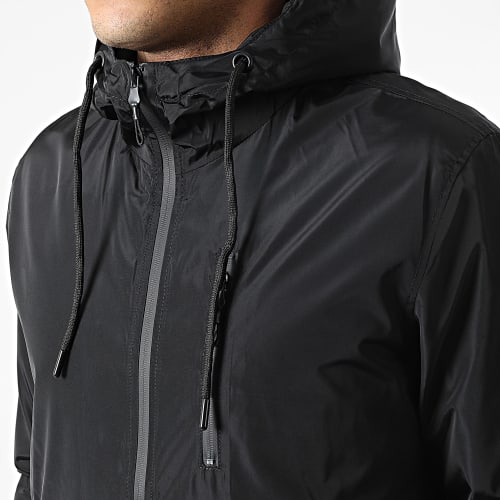 Veste Zippée Capuche 8032 Noir