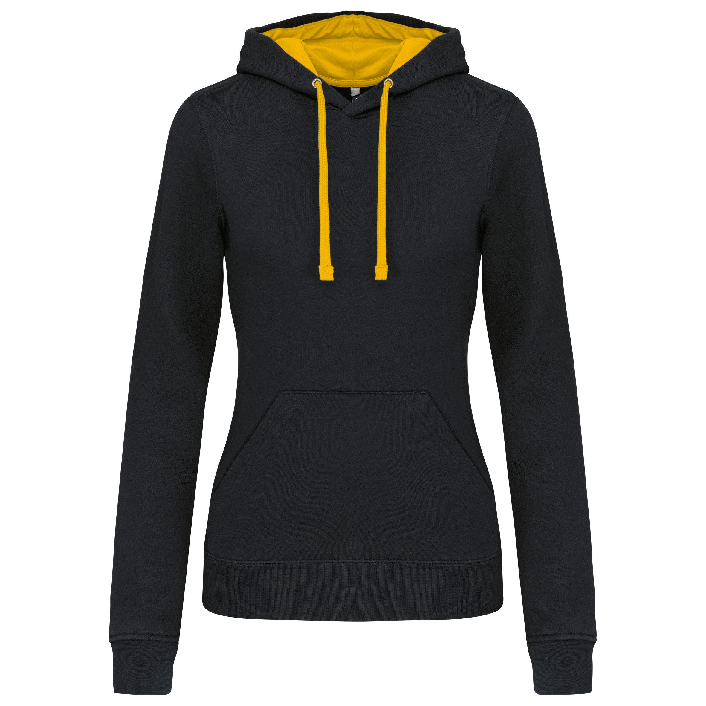 Kariban K465 - Sweat-shirt capuche contrastée femme