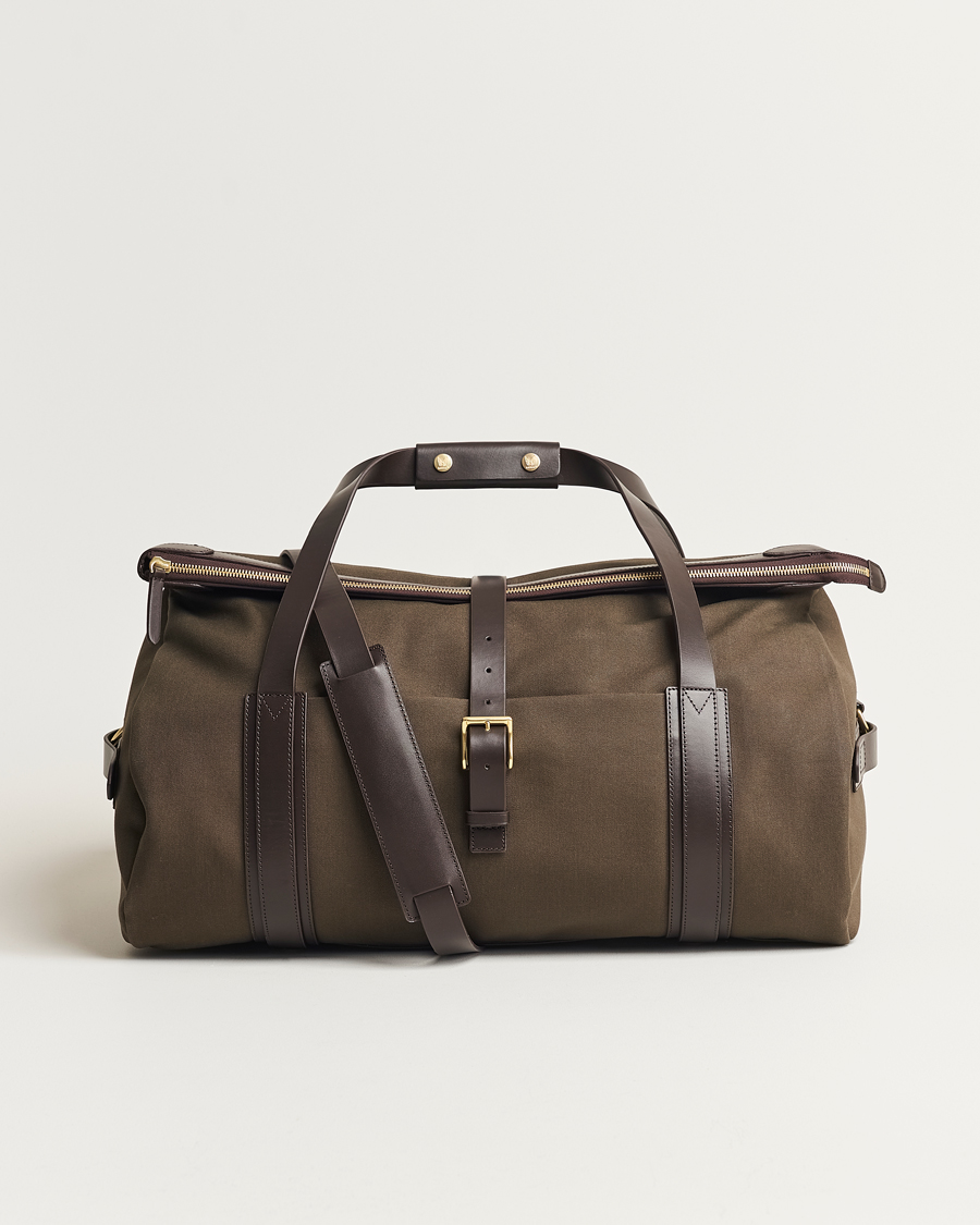 Mismo M/S Explorer Weekendbag Army/Dark Brown