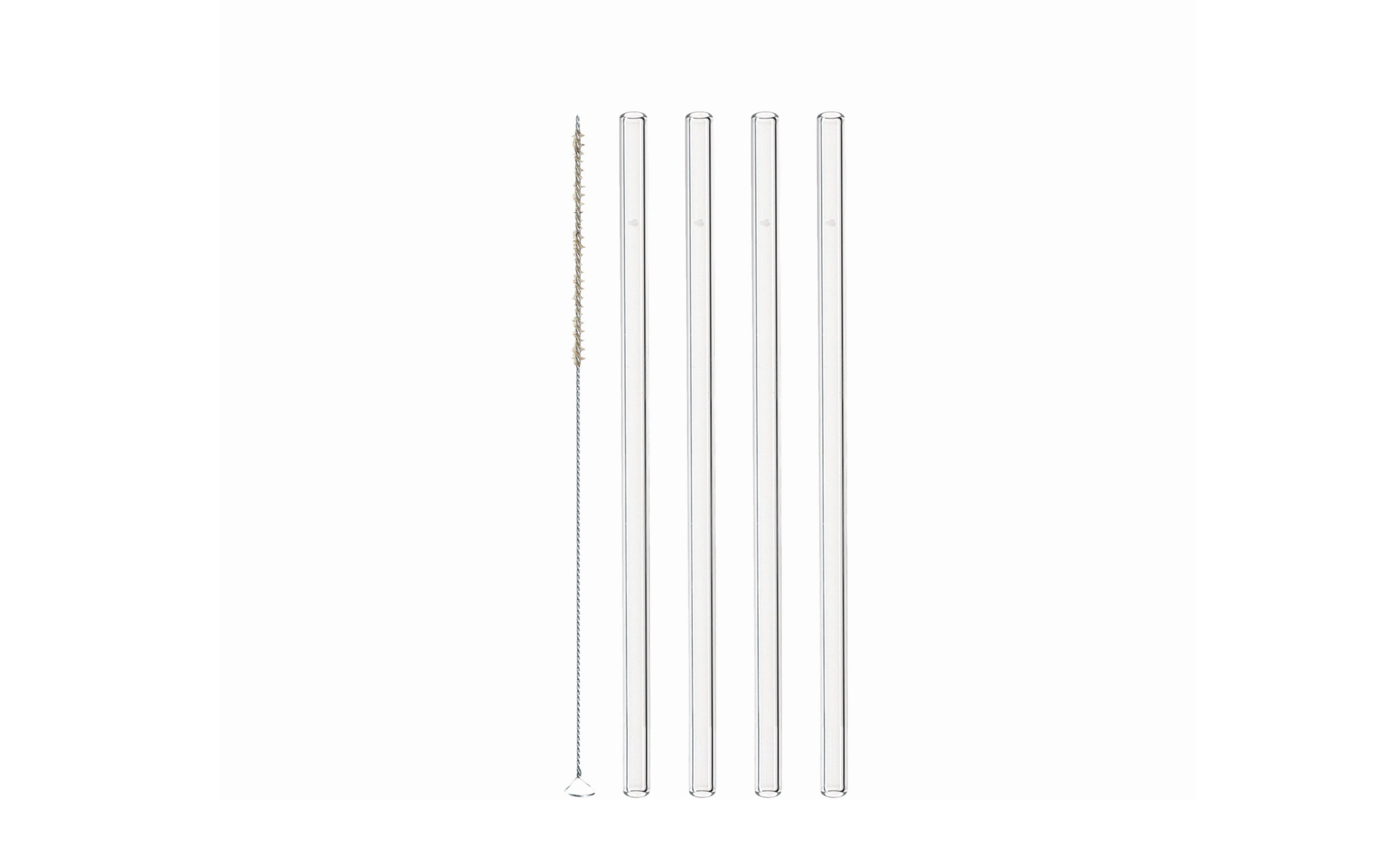 Glastrinkhalme CIAO 4er-Set, 23,9 cm