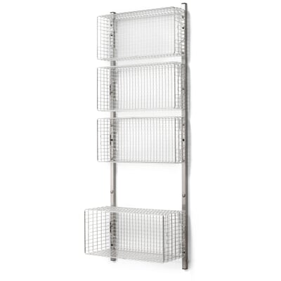 Wandhakenschiene zu Regalsystem Inox