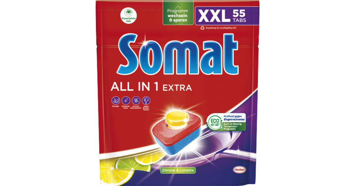 Somat Tabs AllIn1 Lemon 55er