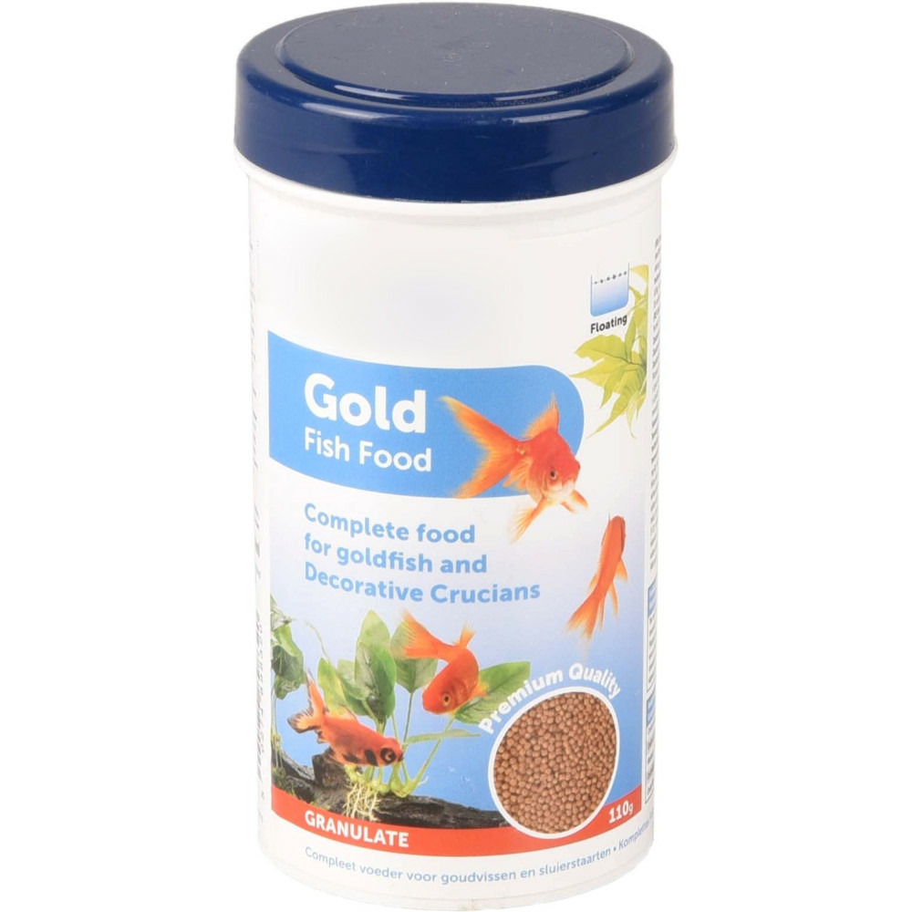 Aliment complet pour les poissons rouges et les carassins 110 grammes 250ml