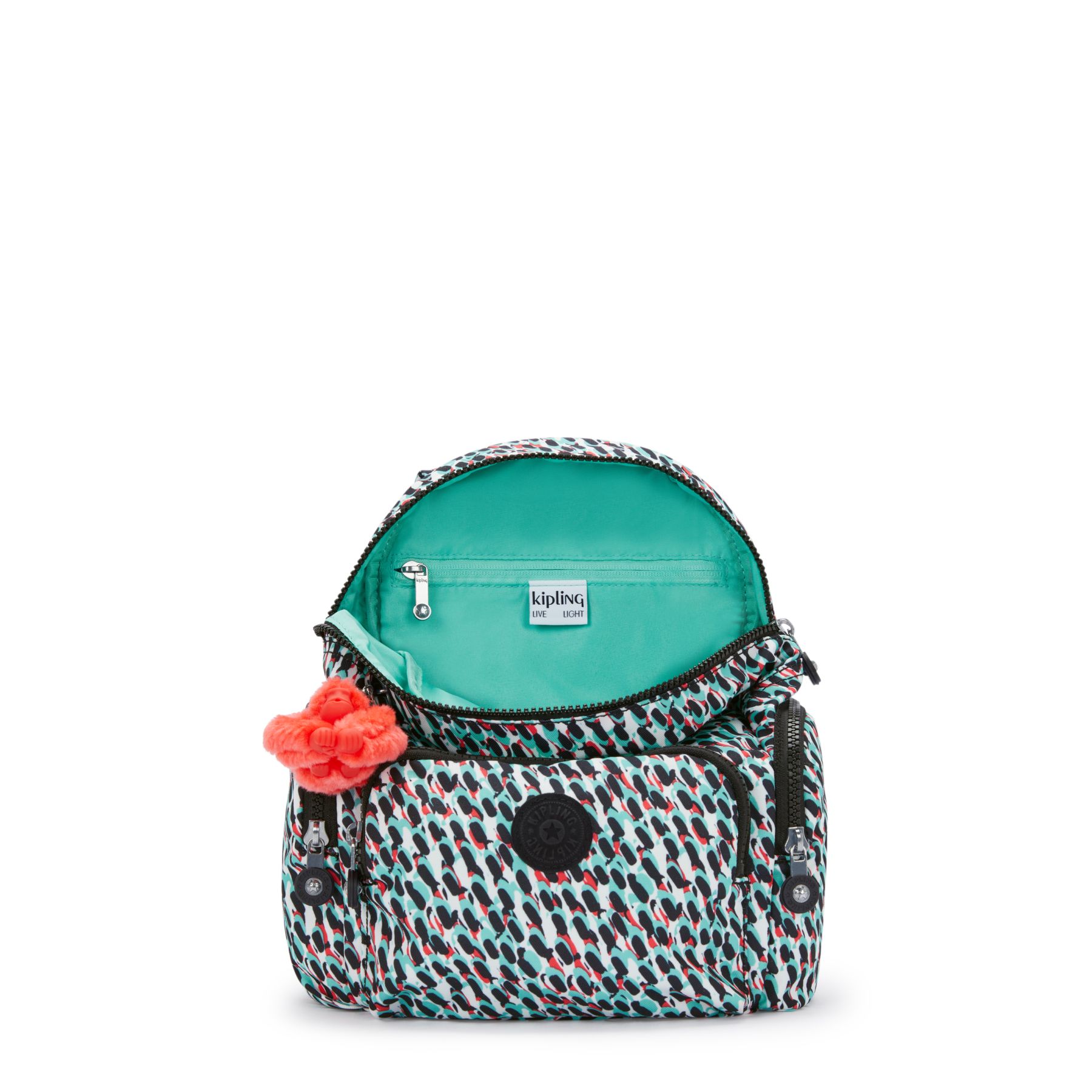 CITY ZIP MINI Mini sac à dos avec bretelles ajustables - Abstract Print