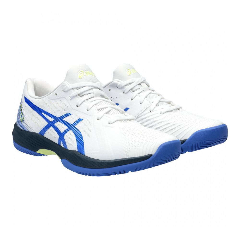 Asics SOLUTION SWIFT FF PADEL - Chaussures de padel Homme white/illusion blue