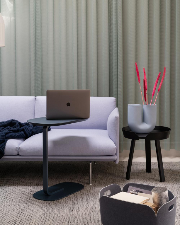 Muuto Relate Bijzettafel 60.5 Black