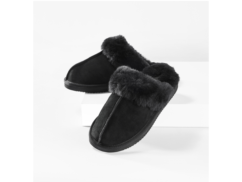 Leren dames pantoffels