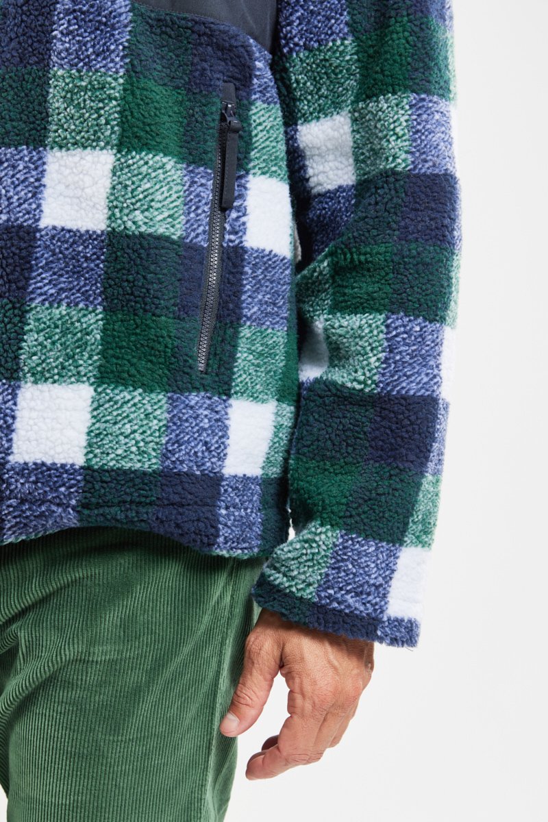 Veste polaire à carreaux PRIMERO