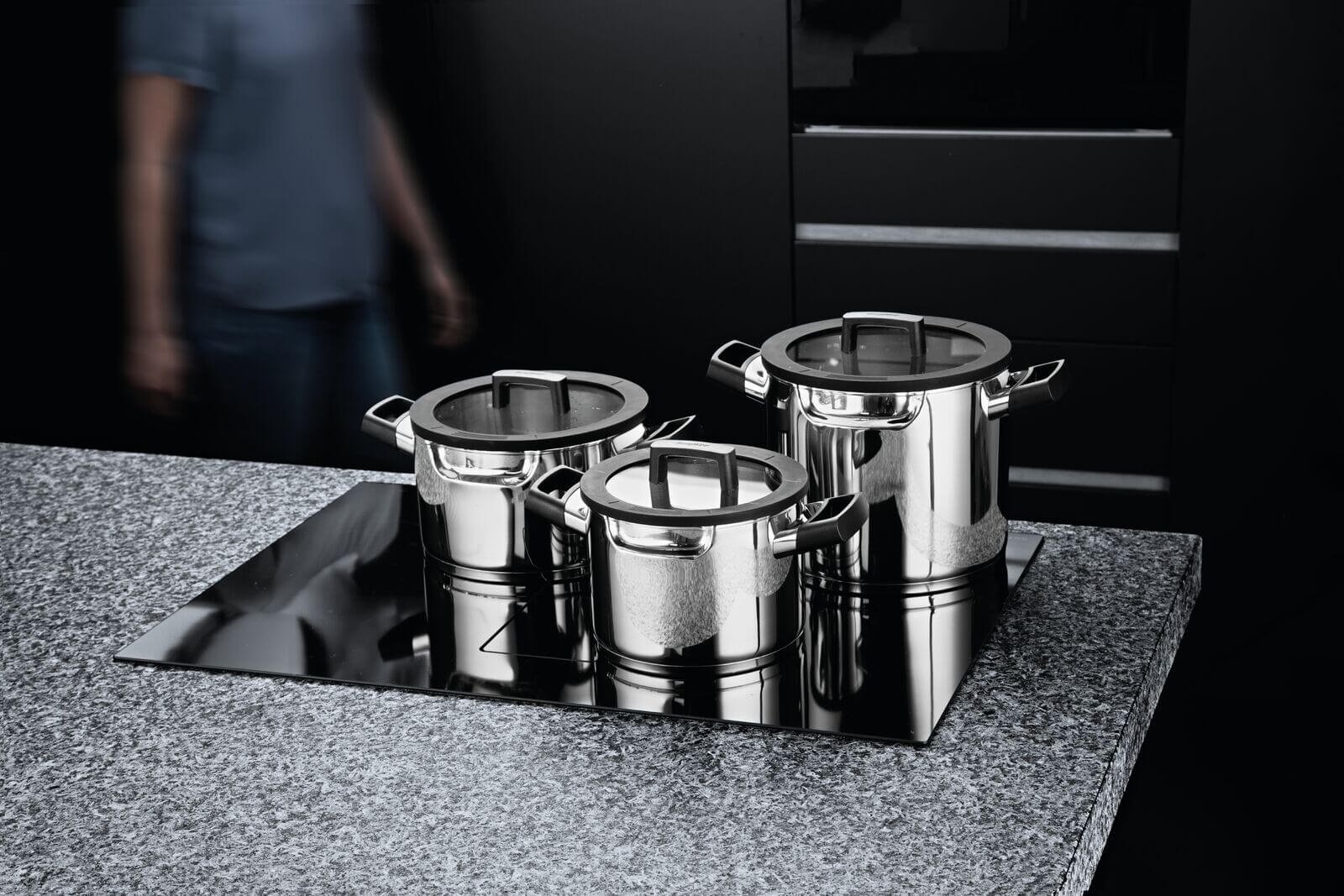BergHOFF Essentials Uqonic Downdraft Pannenset - 7 Delig