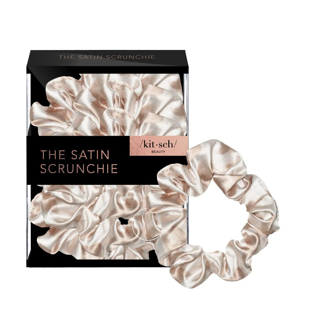 Satin Sleep Scrunchies Leopard