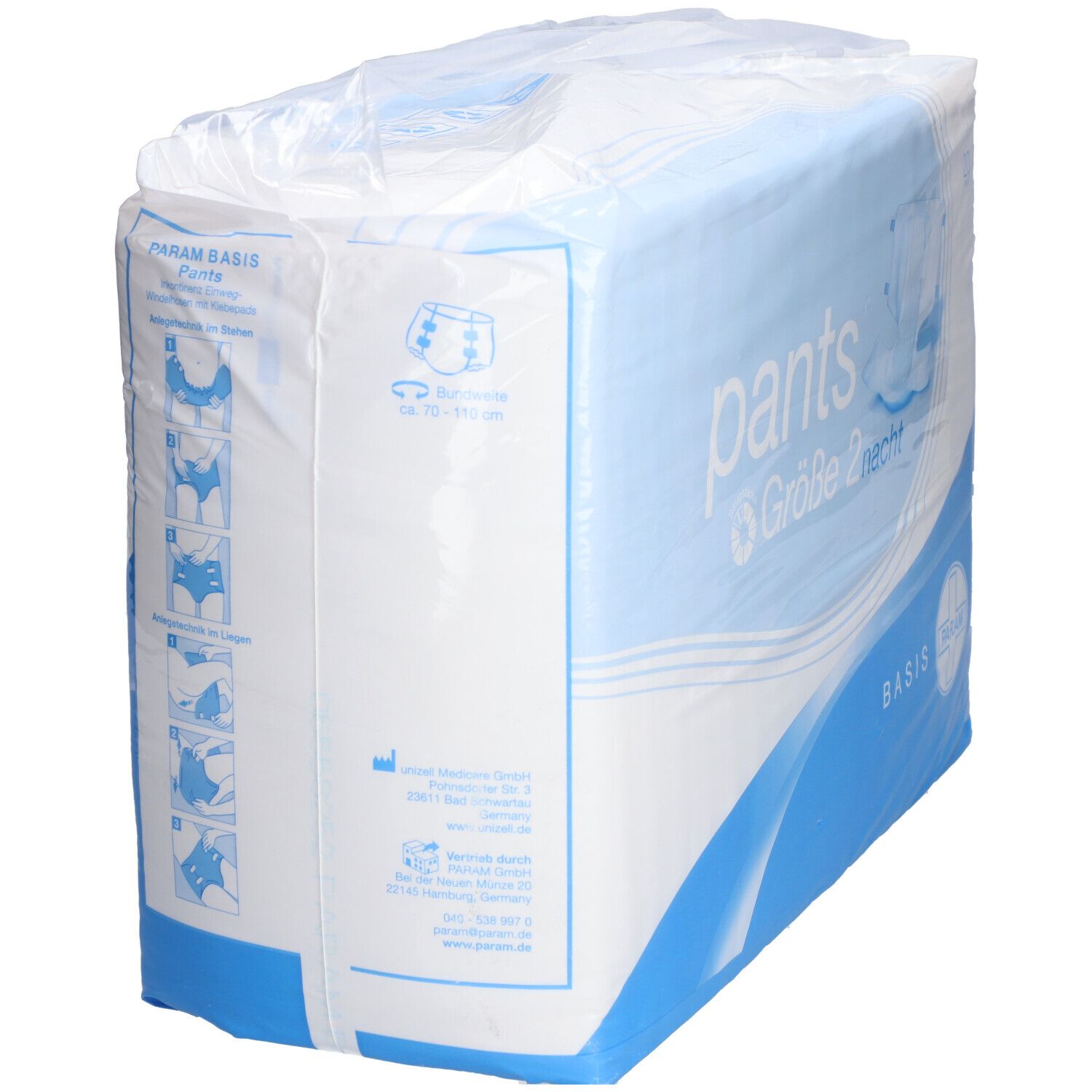 PARAM Pants Basis Größe 2
