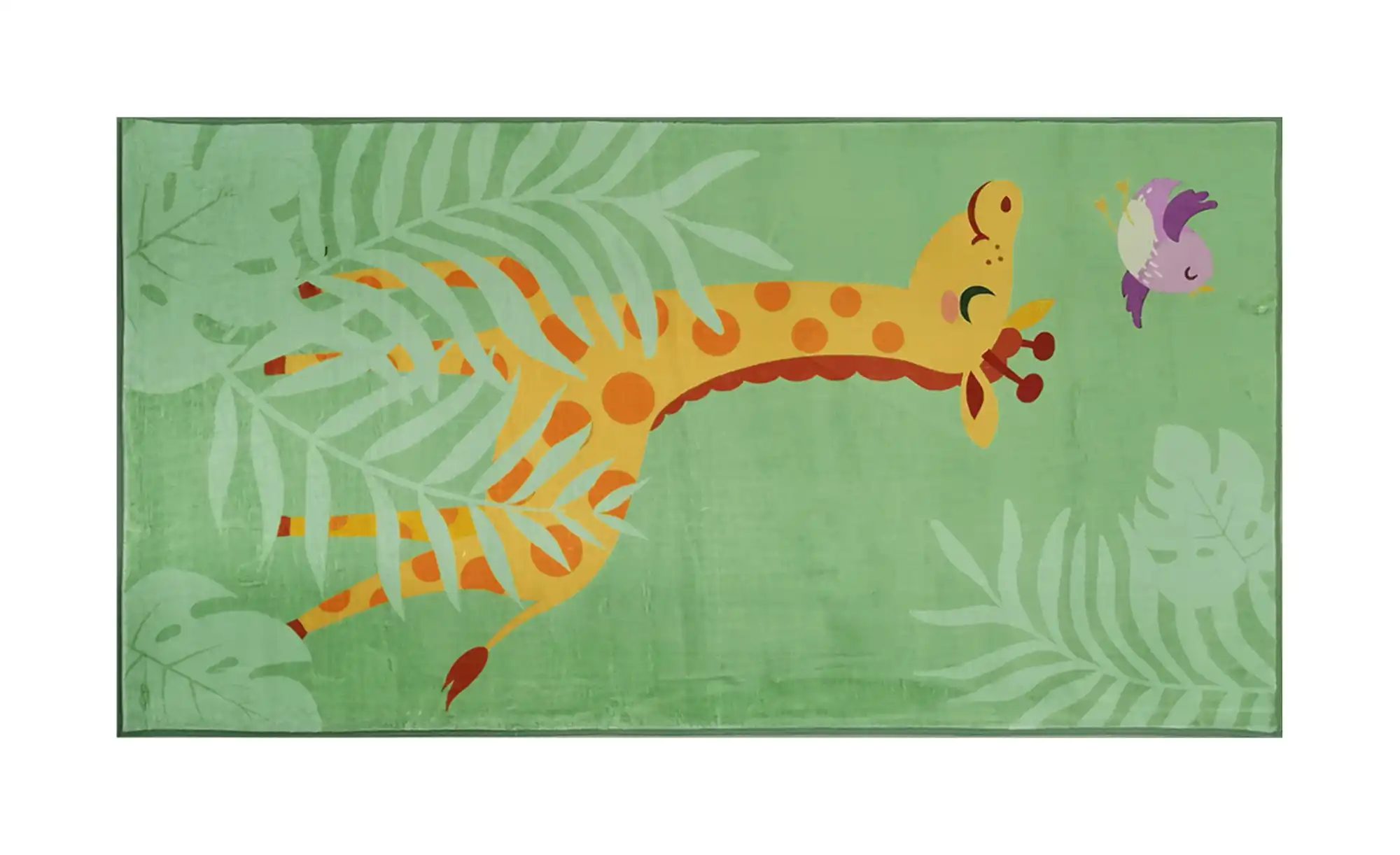 KJUT Kurzflorteppich Giraffen