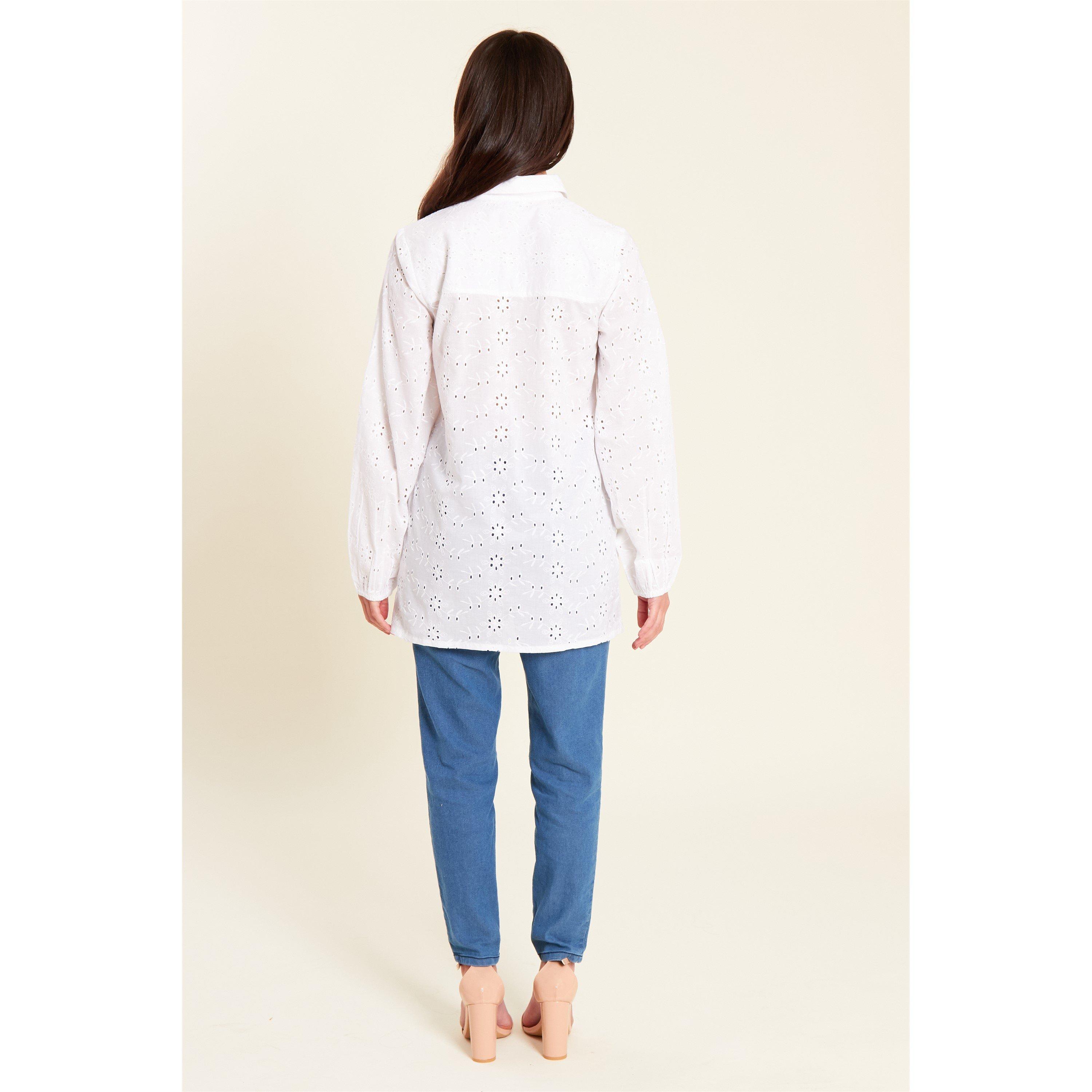 Be You BY Broderie Shirt Womens