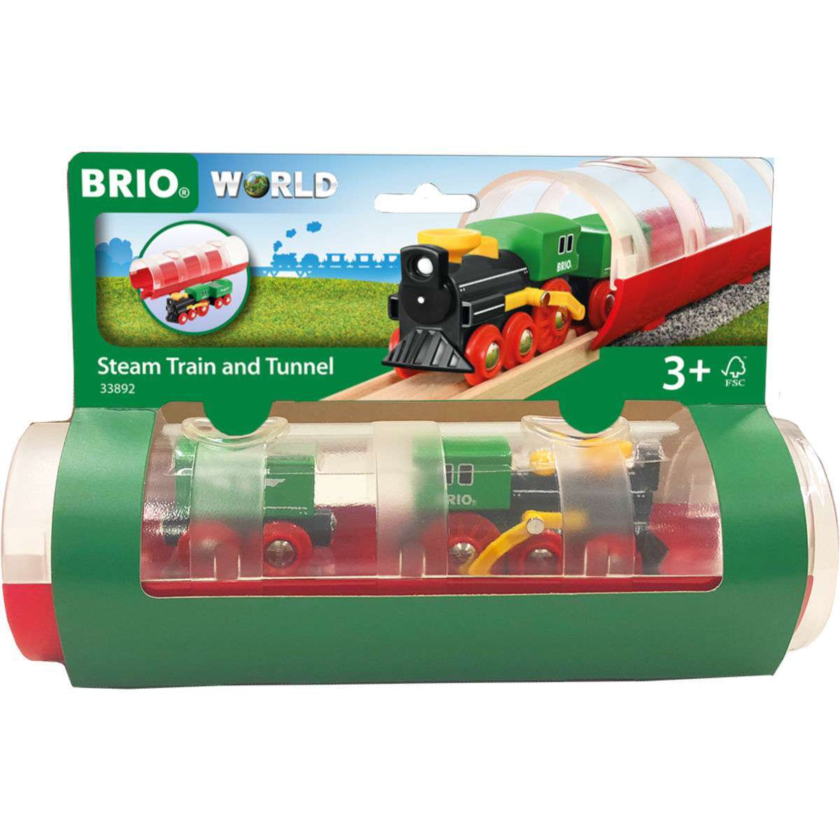BRIO Spiel Tunnel Box Dampflokzug