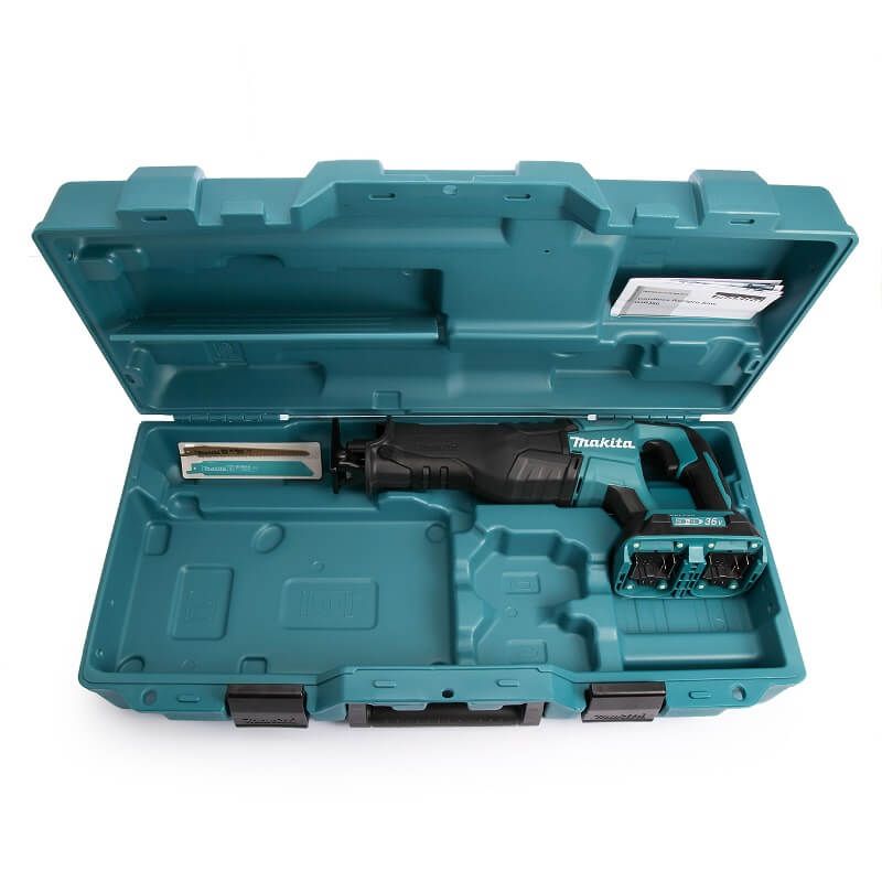 Makita DJR360ZK 36V (2x18V) Li-ion accu reciprozaag body in koffer - koolborstelloos