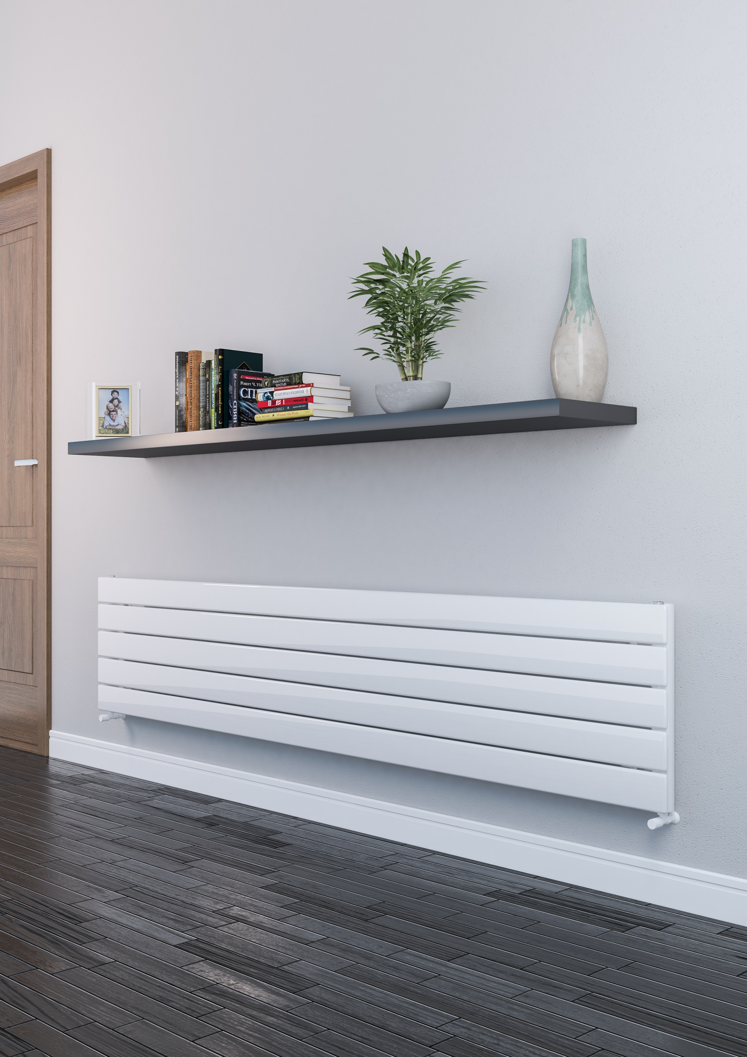 Eastbrook Addington type 10 radiator 50x180cm staal 1303W wit glans