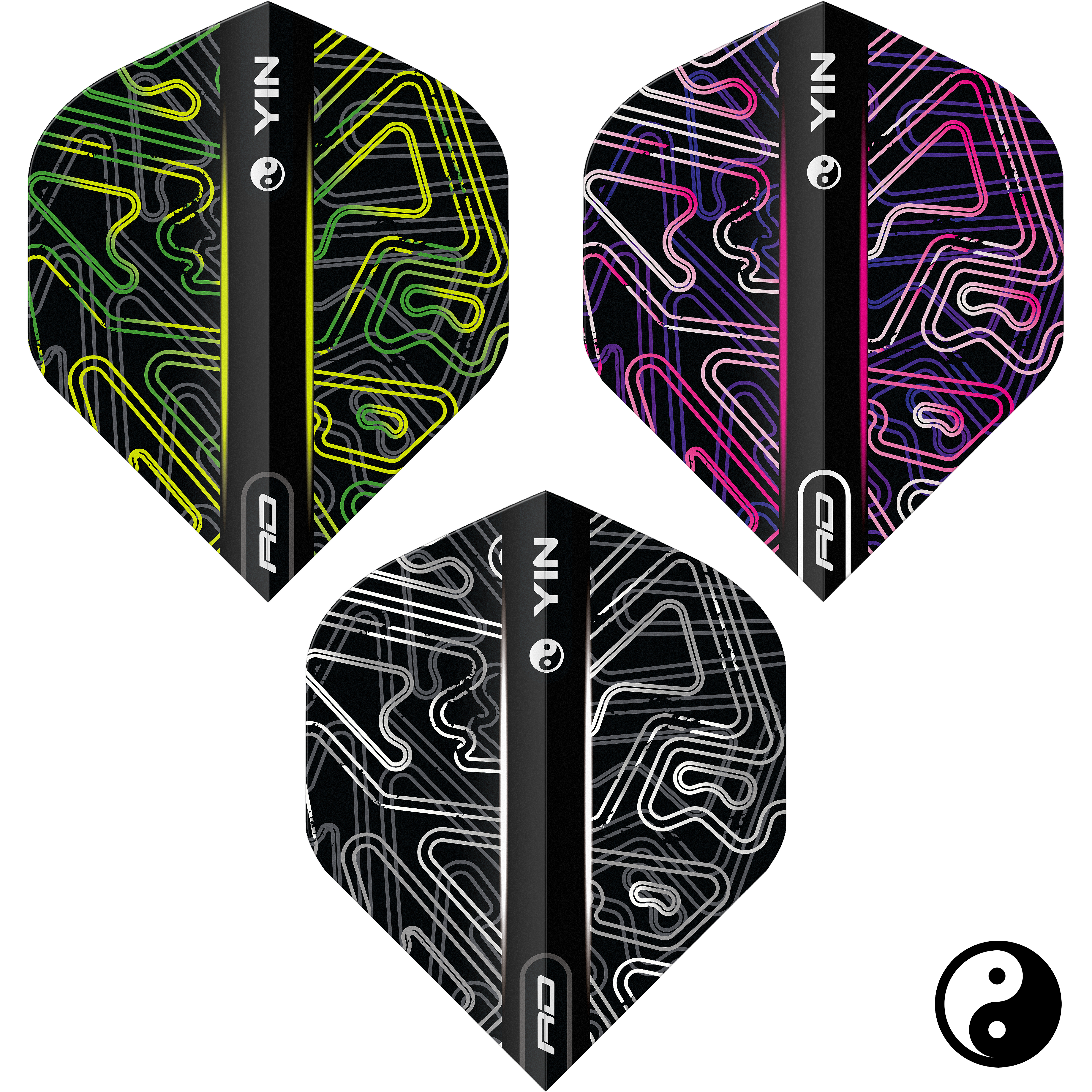 Red Dragon - Yin Yang Line Flight - Standard