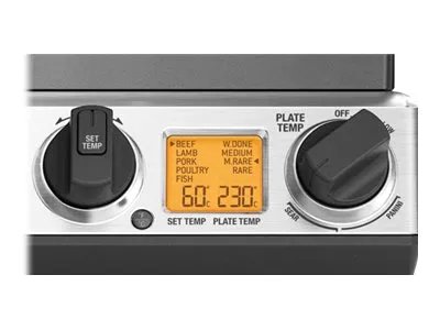 Sage SGR840BSS4EEU1 the Smart Grill Pro - Grill / sandwich bager - 2.4 kW - børstet rustfrit stål