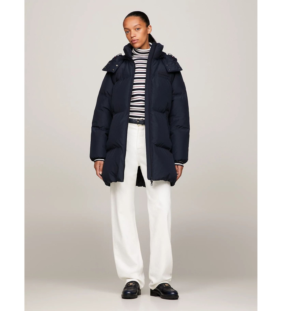 Jaqueta acolchoada Tommy Hilfiger New York com Gore-Tex azul-marinho