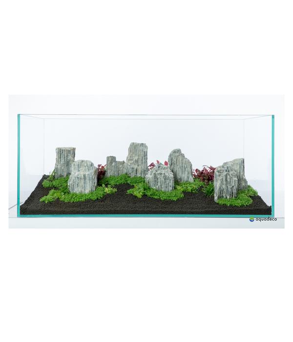 aquadeko Aquariumdeko Set Glimmer Rock