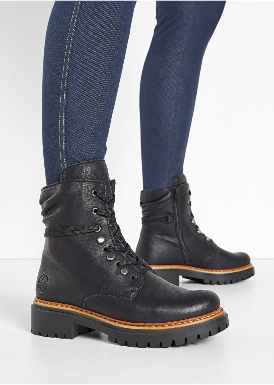 Boots à lacets Rieker